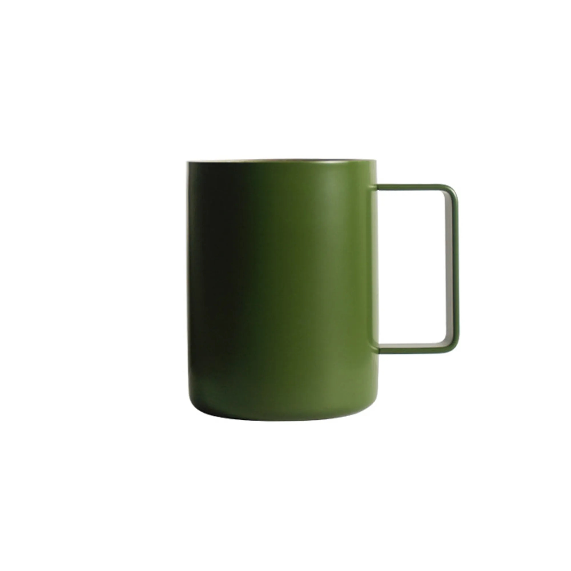 Mug Coffee Cup Double Layer Stainless Steel Scale Line 4