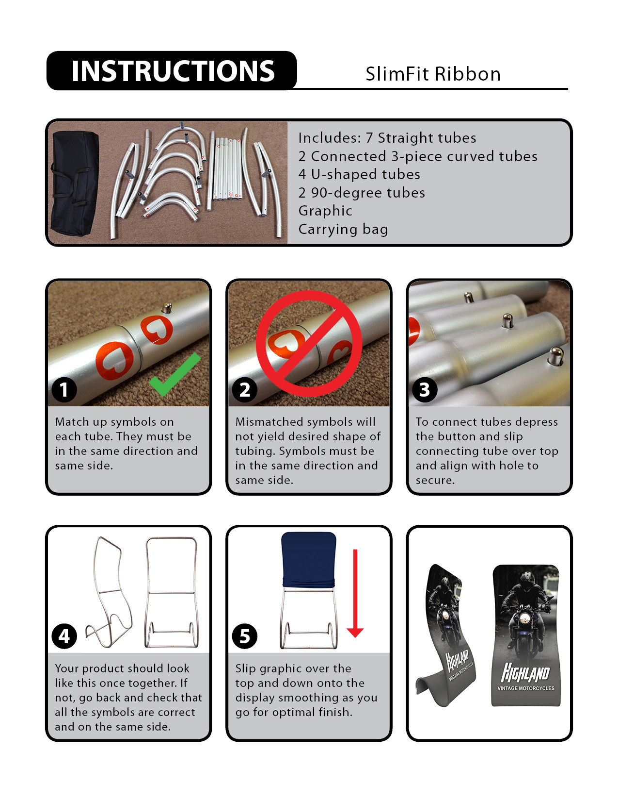SlimFit Ribbon Replacement Graphic 2