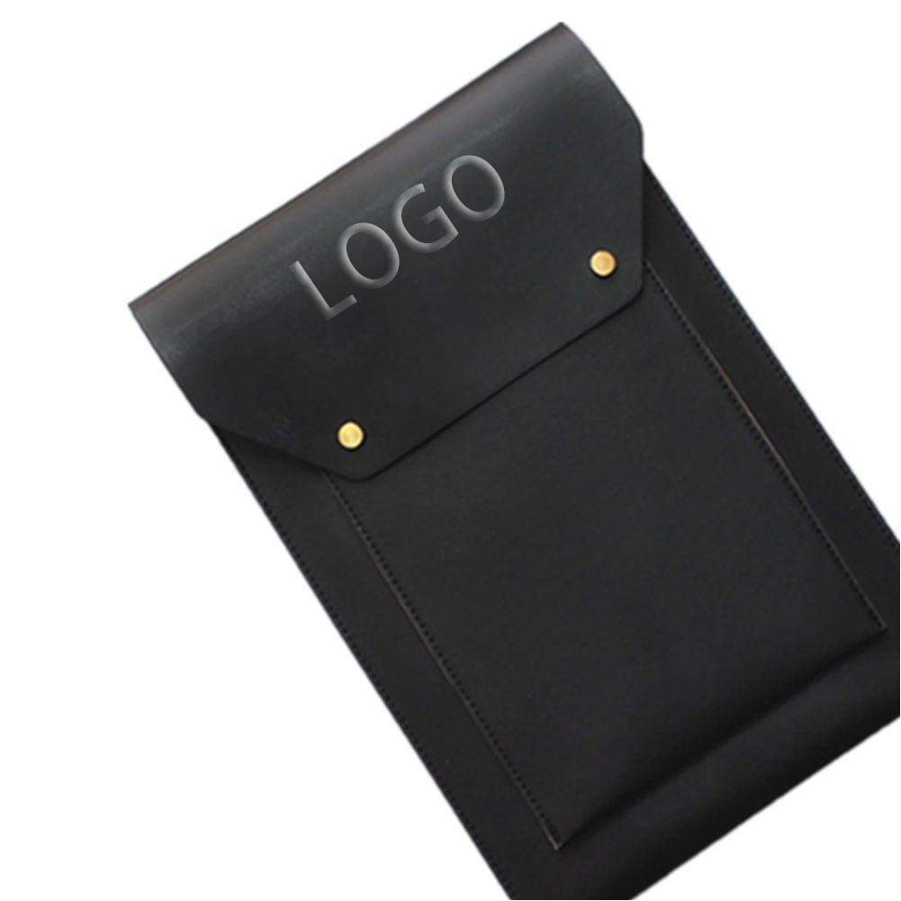 PU Leather Felt Laptop Sleeve Holder Case 2