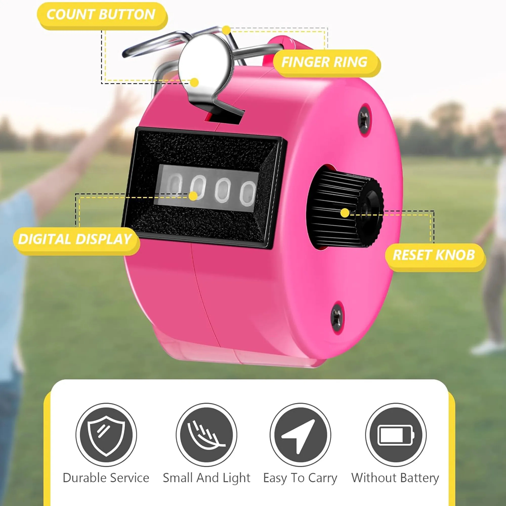 Colorful 4-Digit Handheld Counter 2