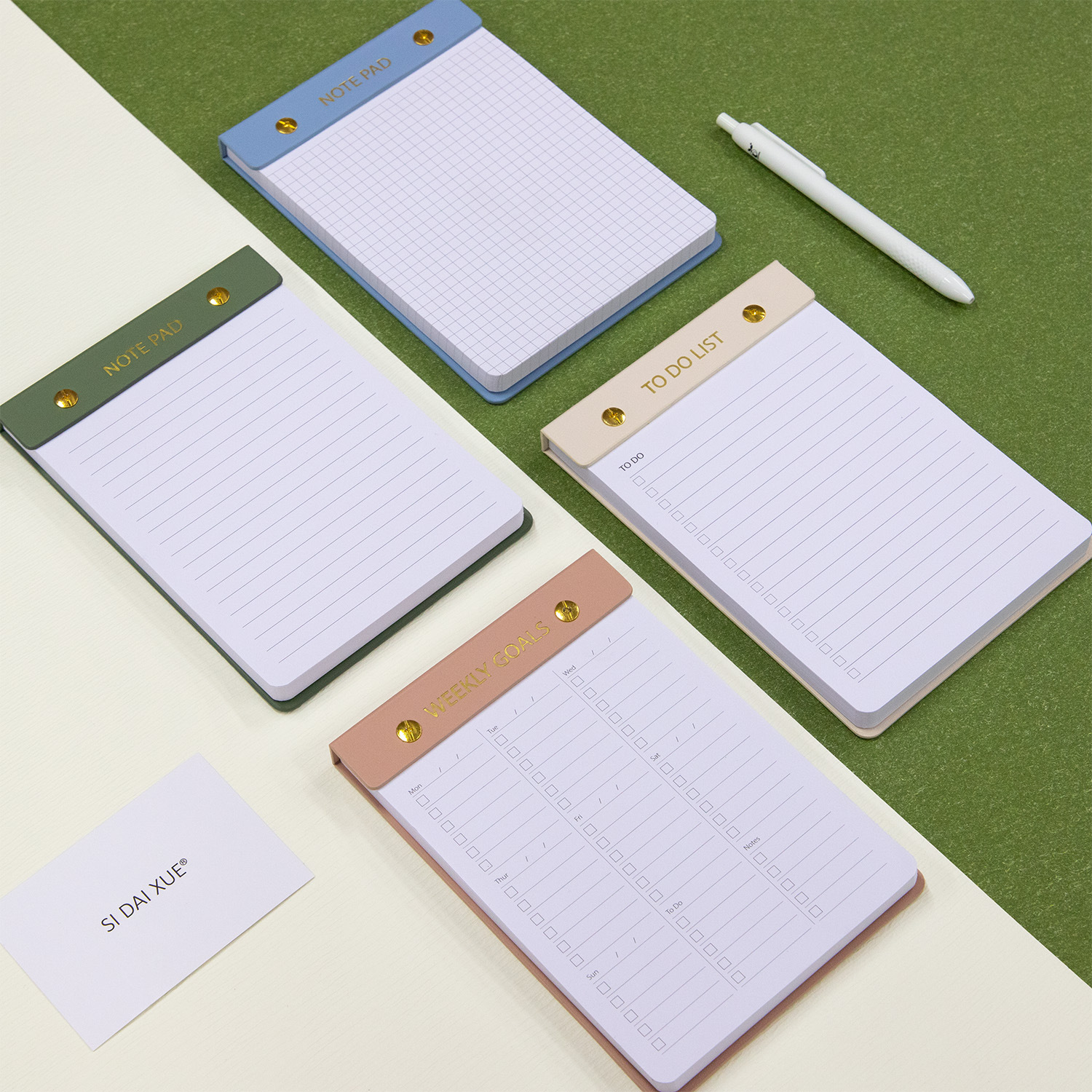 Removable Notepad with Replaceable Inner Pages 4