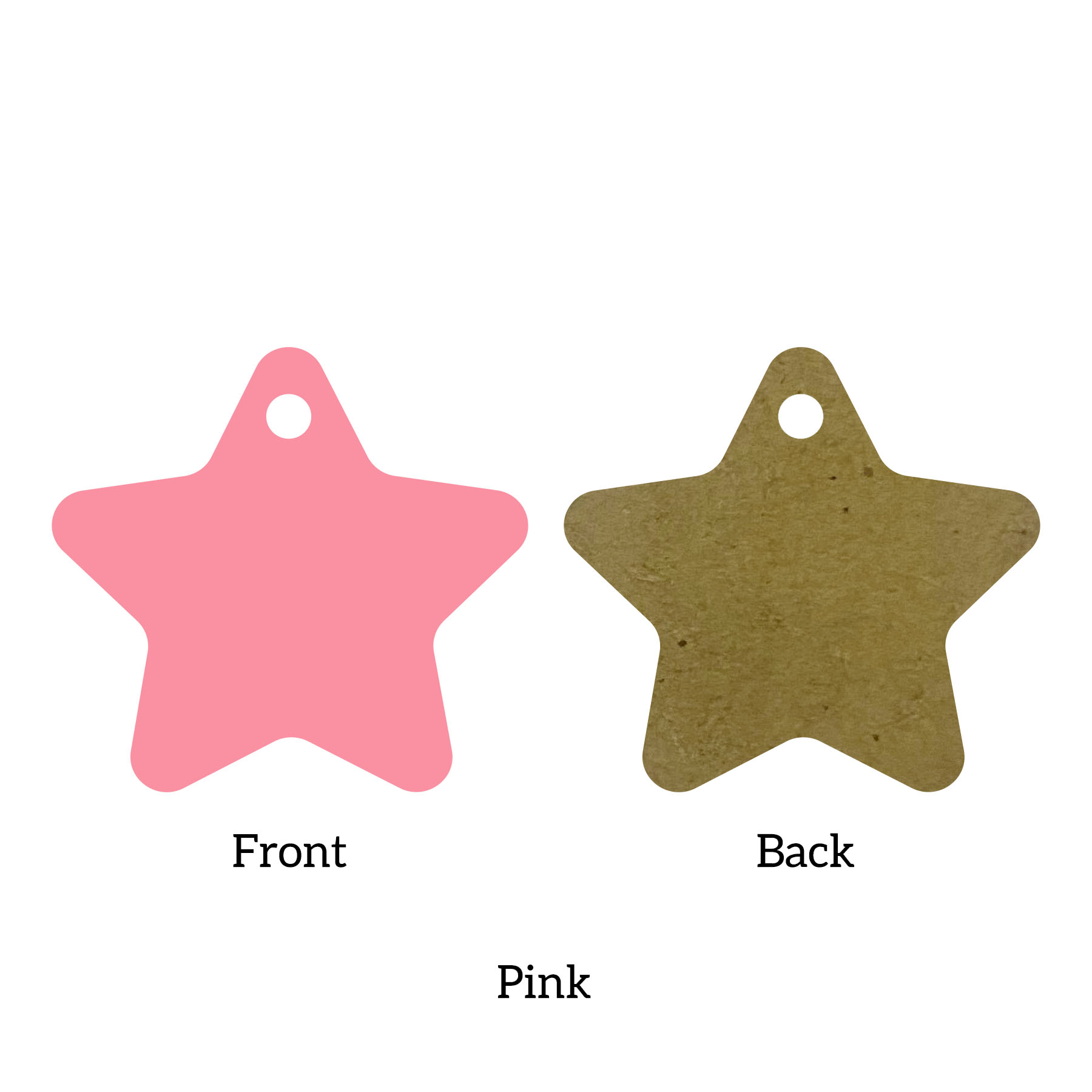Free Shipping Solid Color Christmas Ornament - Star 27