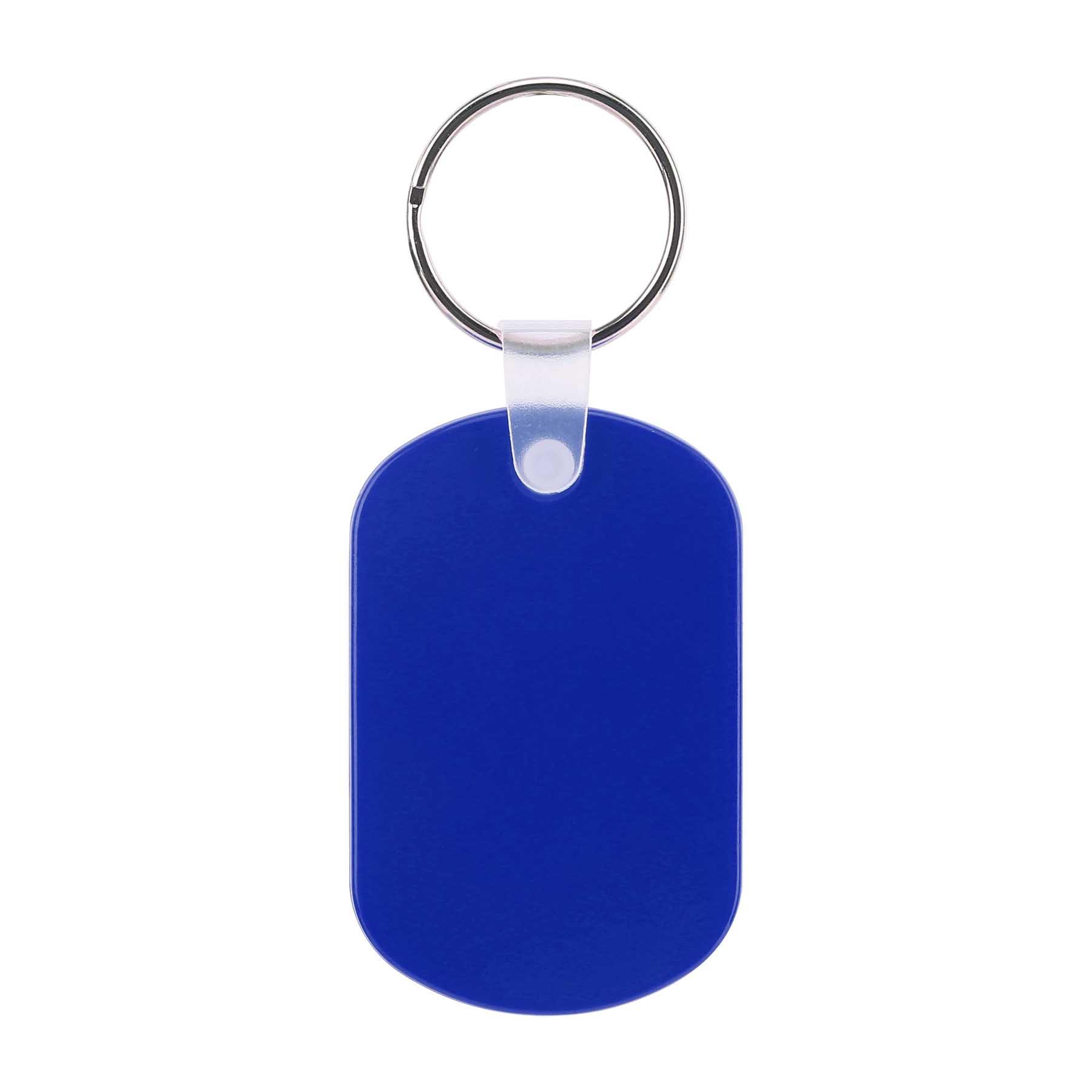 PVC Oval Vinyl Keychain 17