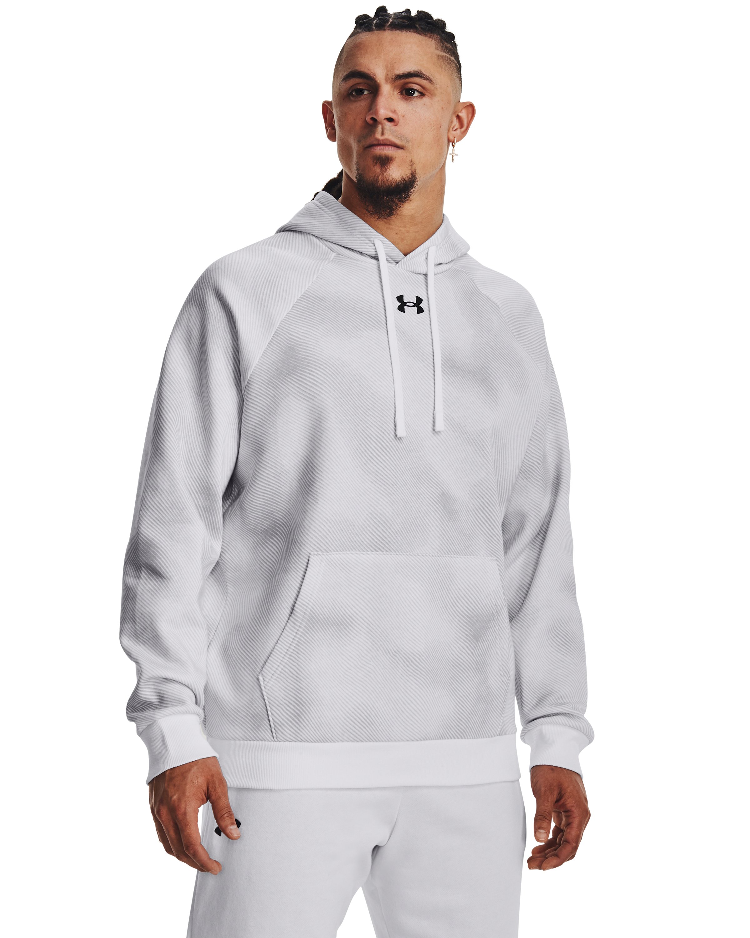 Men's UA Rival Fleece Printed Hoodie 4