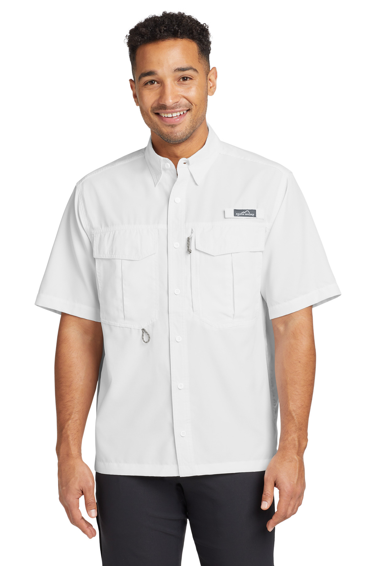 Eddie Bauer Short Sleeve Performance Fishing Shirt EB602 15