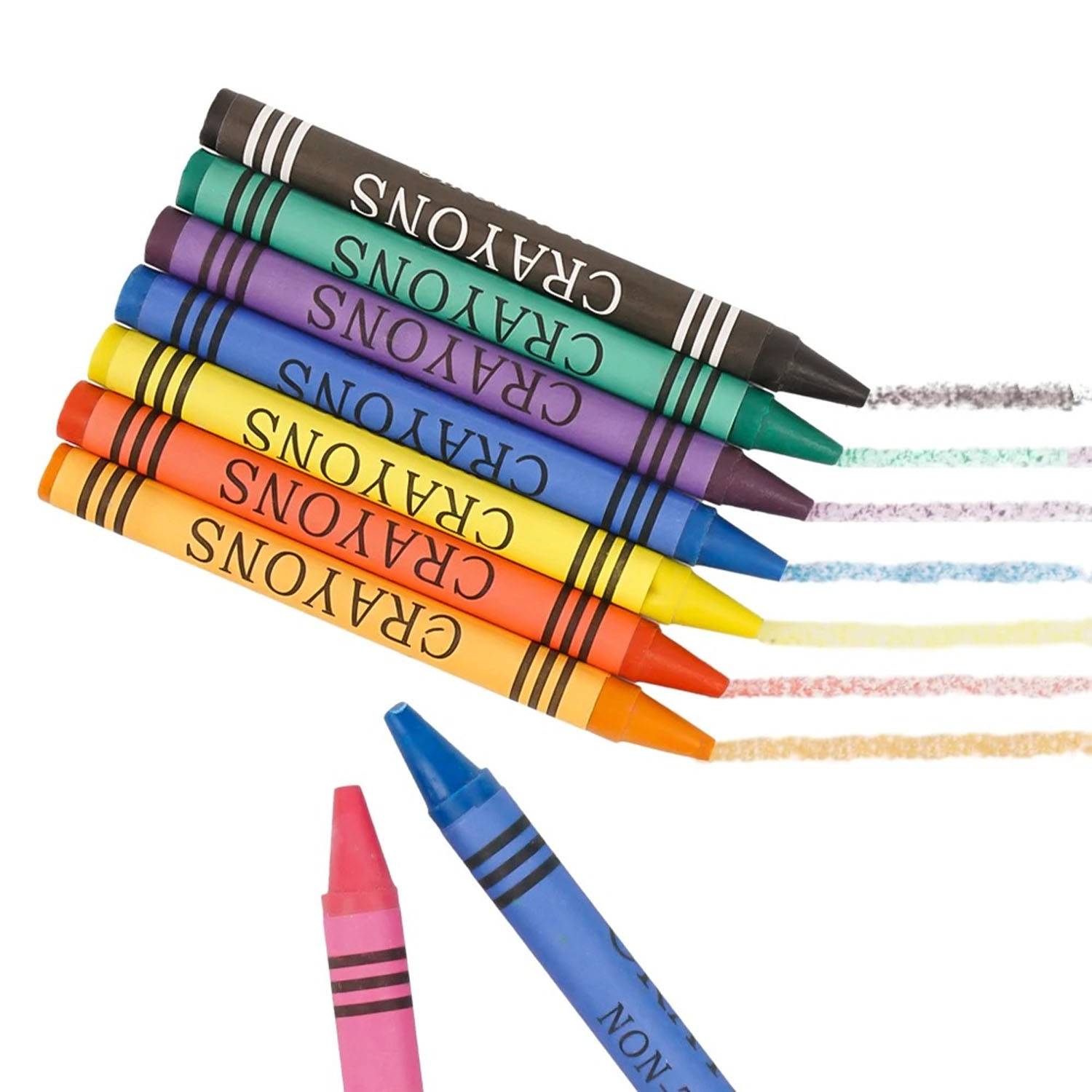 Rectangular 8 Piece Crayon 1