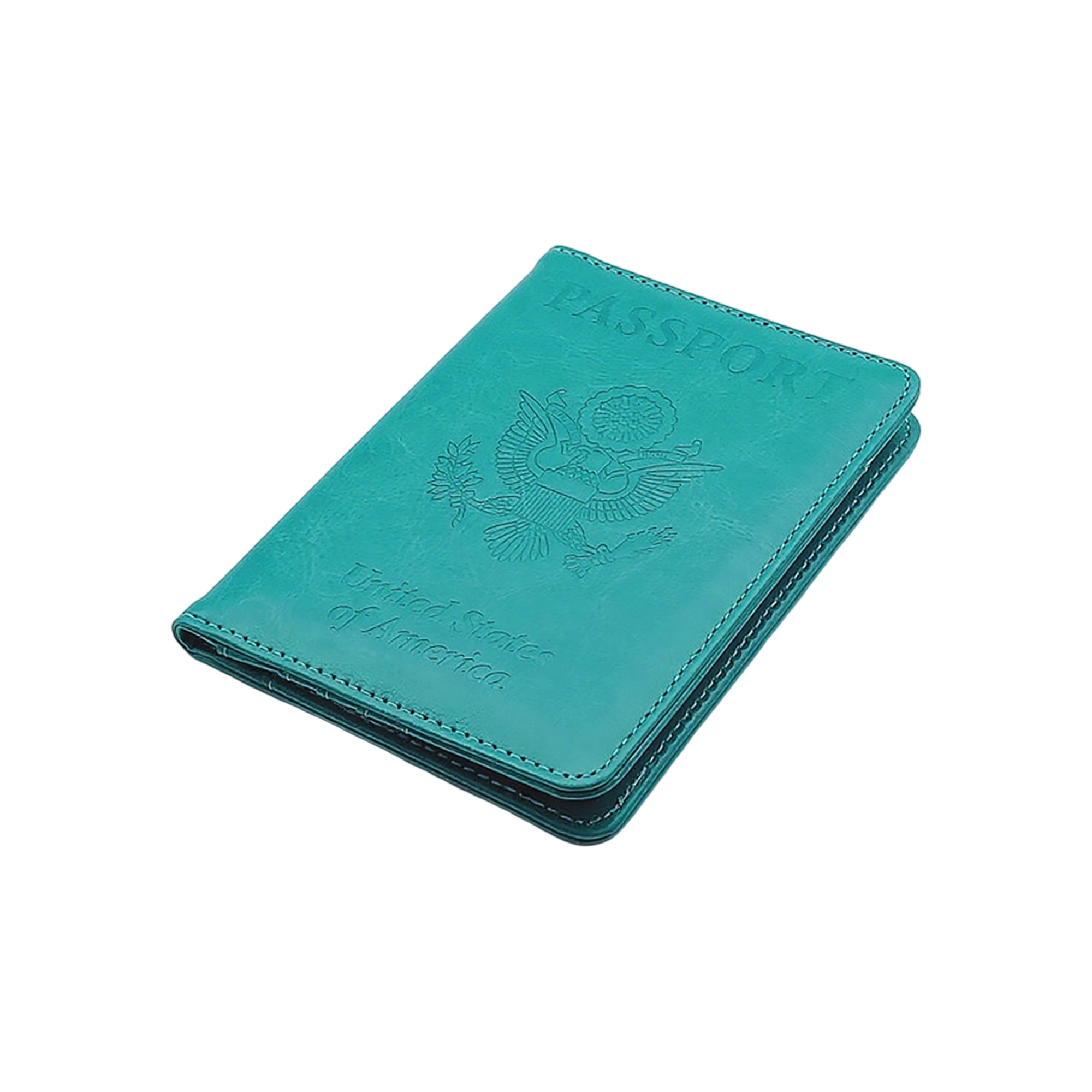 PU Leather Passport Wallet With RFID Blocking 5.5" By 4.1" 9