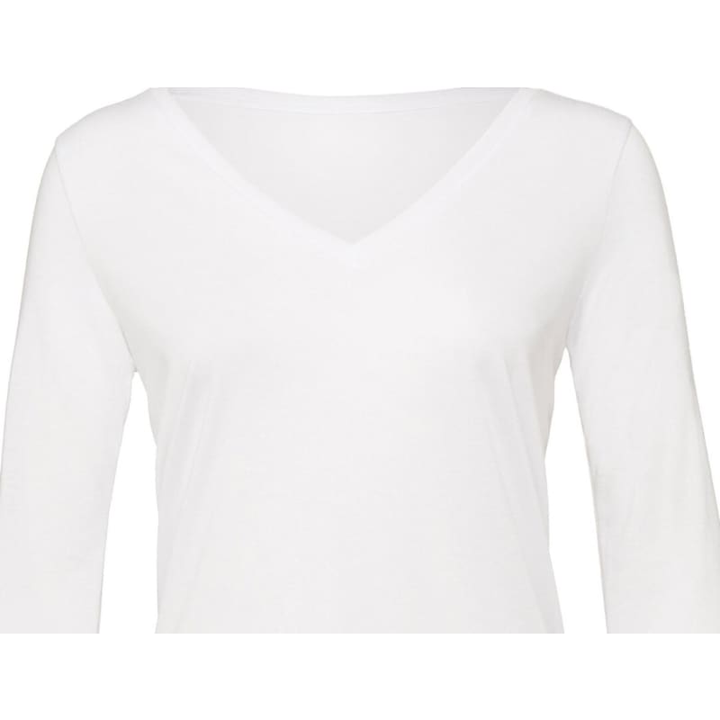 Bella + Canvas Ladies' Flowy Long-Sleeve V-Neck 16