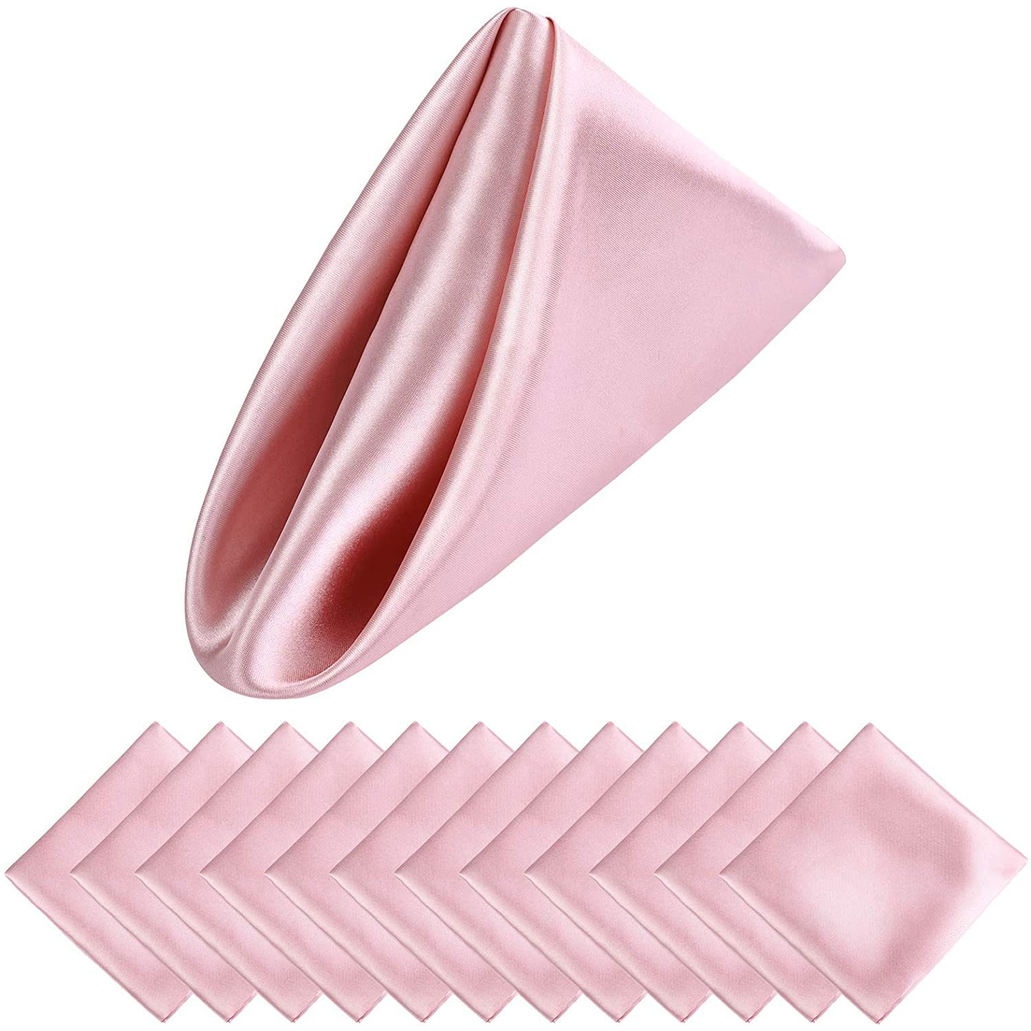 17"x17" Washable Hotel Restaurant Polyester Dinner Napkins 11