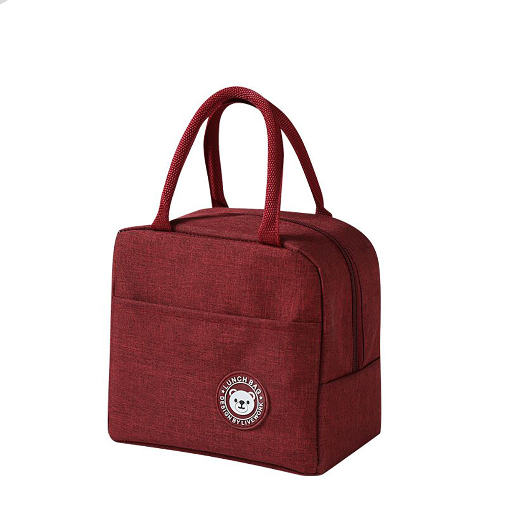 Insulated Cool Thermal Lunch Bag Food Storage Picnic Tote 1