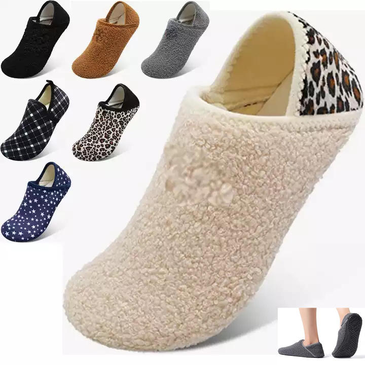 Womens Mens Slippers with Rubber Sole 3