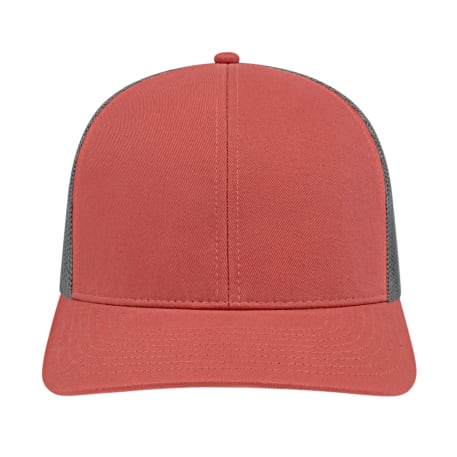Cap America Poly/Cotton Trucker Mesh Back Cap 758