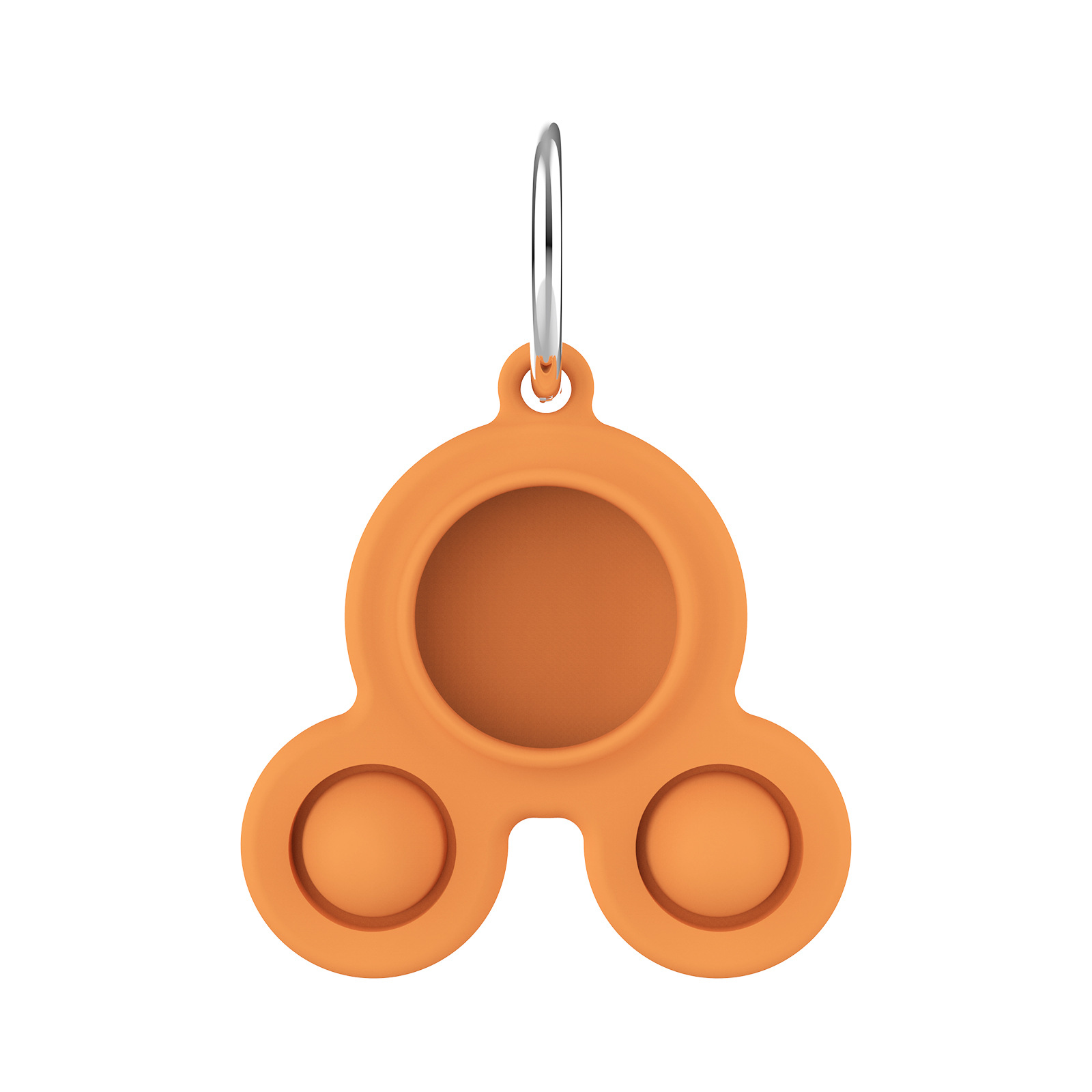 Push Bubble Fidget Toy for Airtag w/ keychian 18