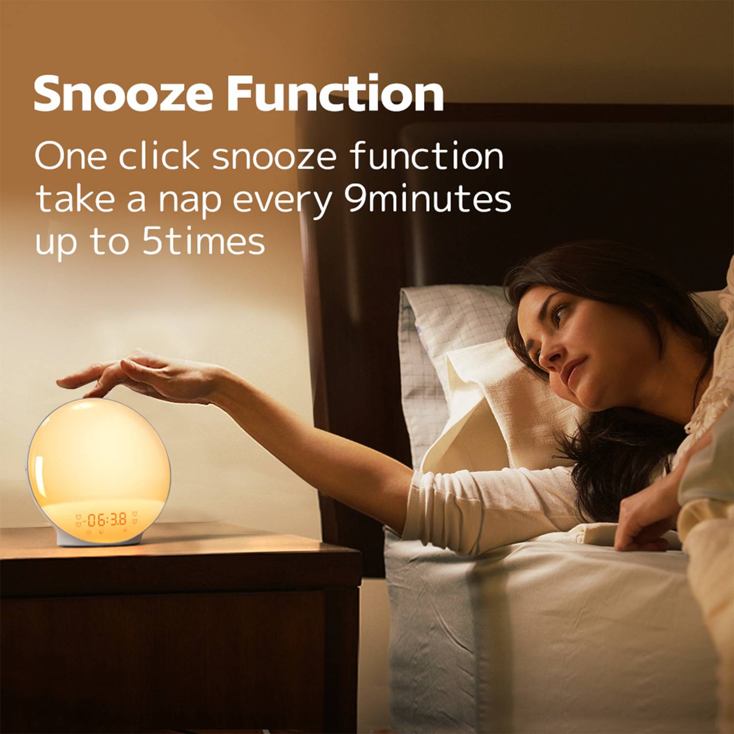 Wake Up Light Sunrise Alarm Clock 6