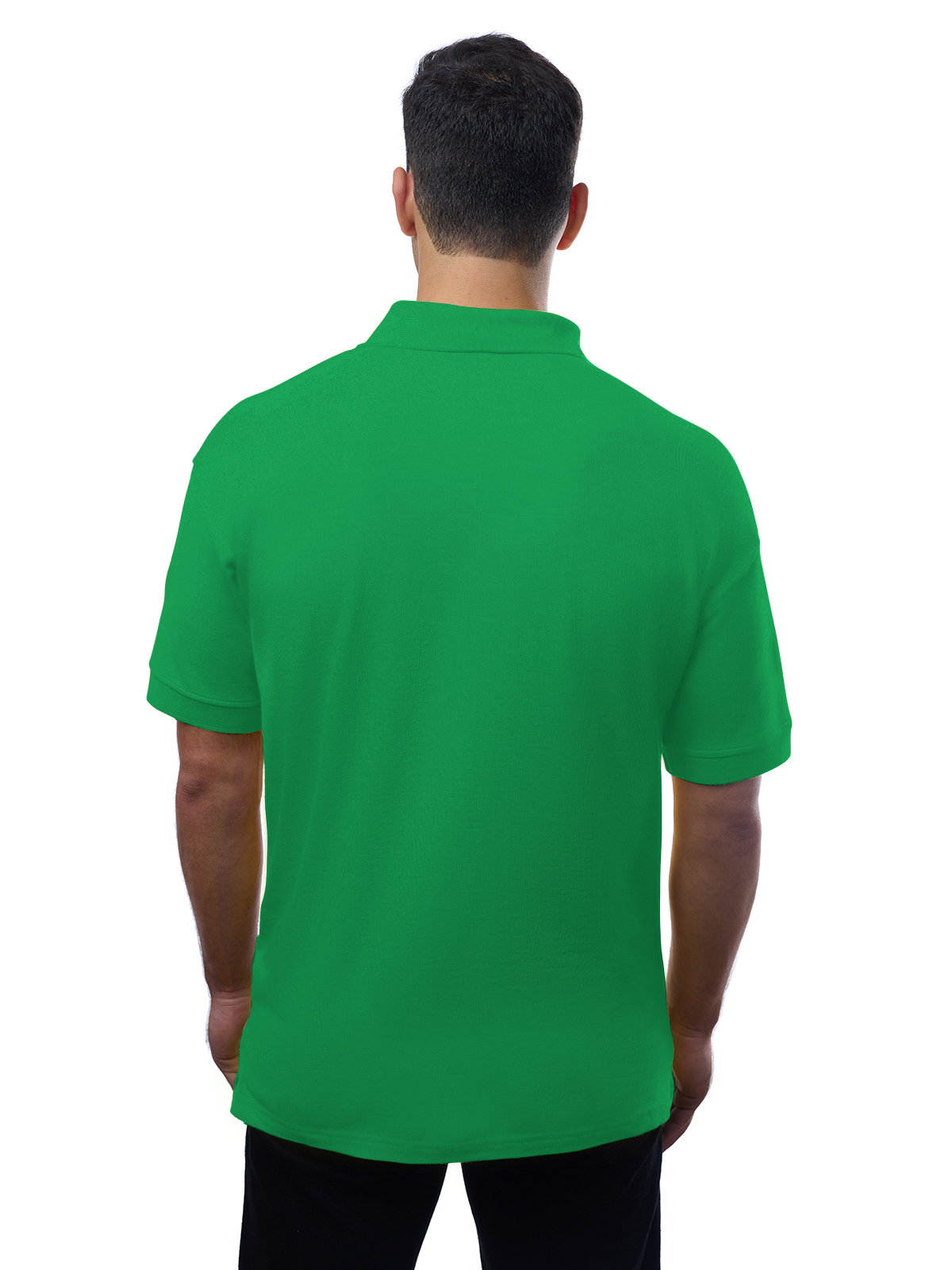 Blue Generation - Men's Pocketless Superblend Short Sleeve Polo 74