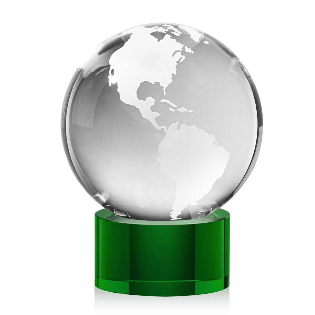 Globe Award on Marvel Base - Green 5