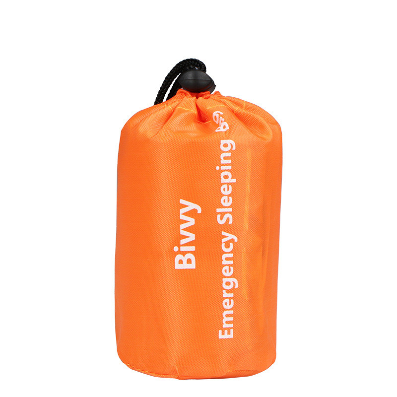 Aluminium PE Sleeping Bag With Pouch 5