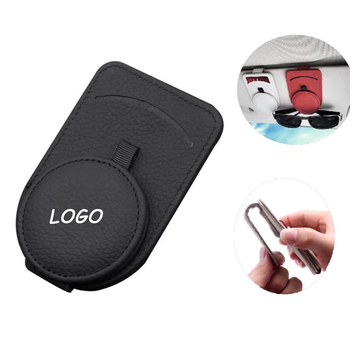 Sunglass Holder For Car Visor 2