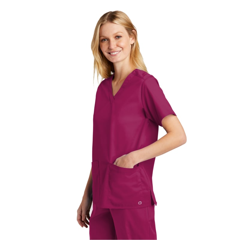 WonderWink Women's WorkFlex V-Neck Top 18