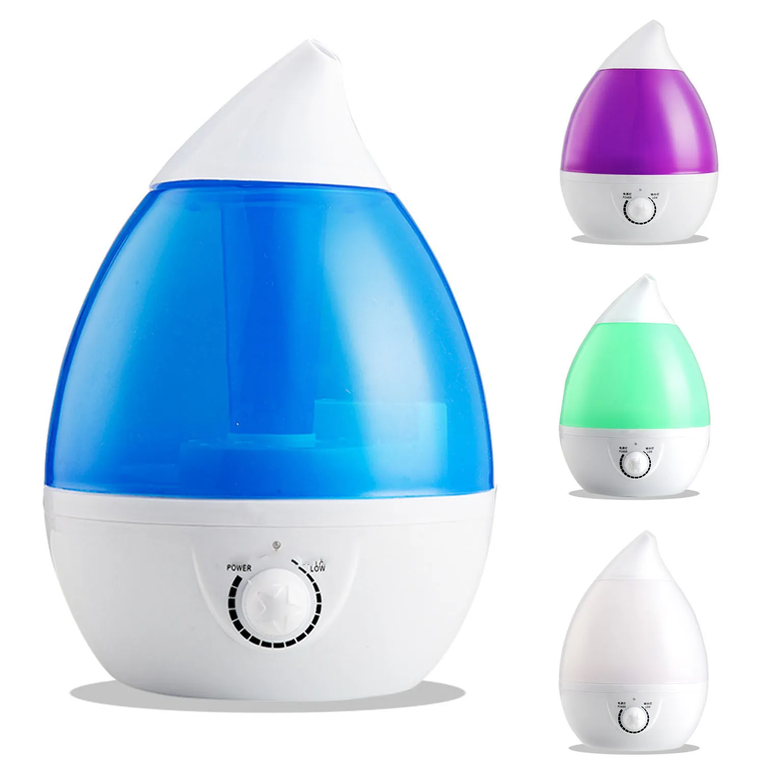 LED Colorful Water Drop Air Humidifier 4
