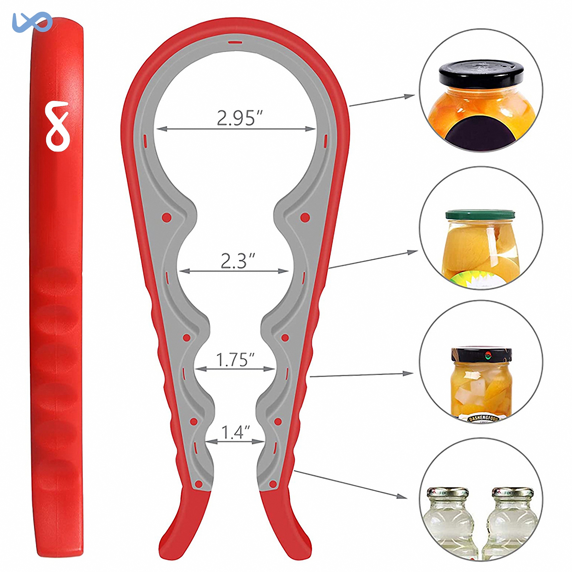 Grip Rubber Bottle and Jar Opener 3