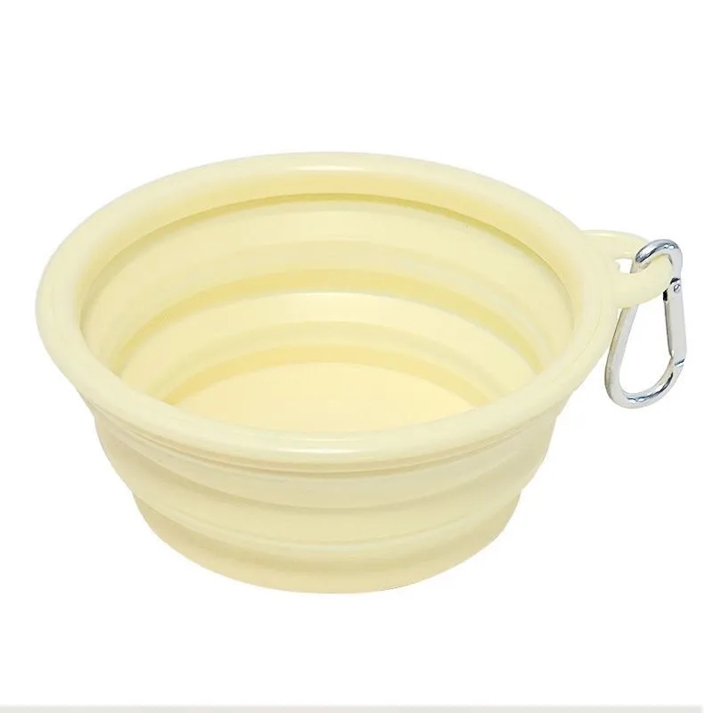 Collapsible Pet Bowl With Carabiner 3