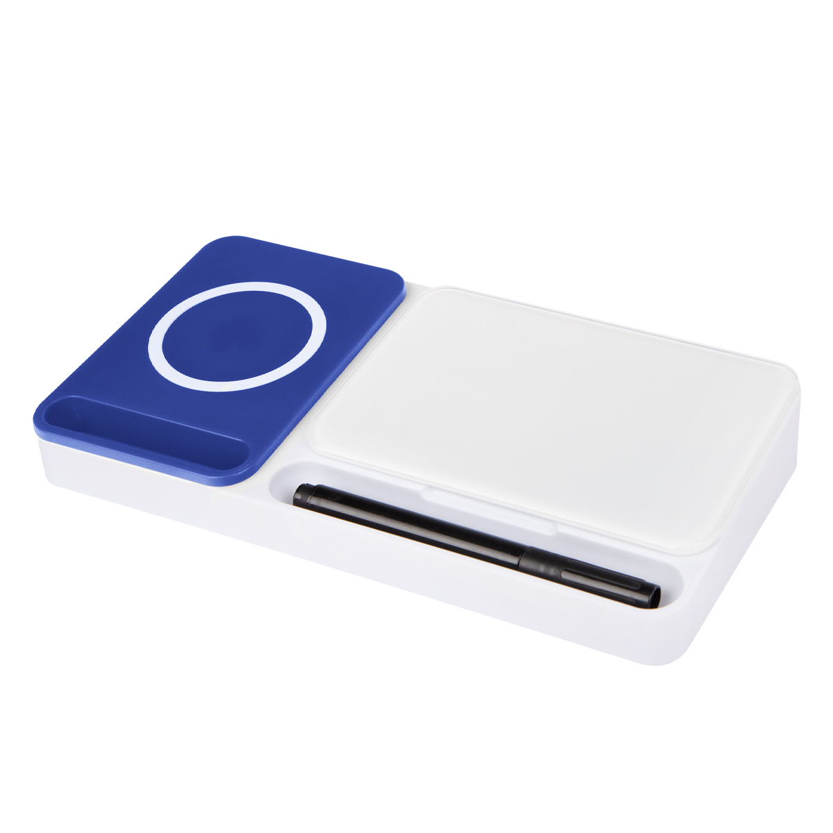 Desk Organizer With Wireless Charger & Dry Erase Board 1