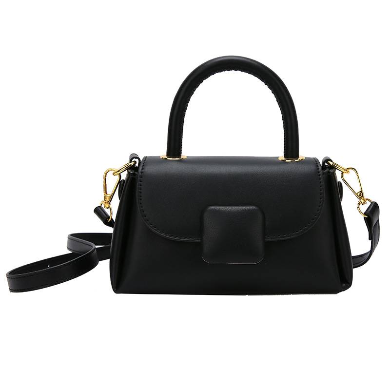 PU Leather Vintage Square Crossbody Shoulder Bag 2