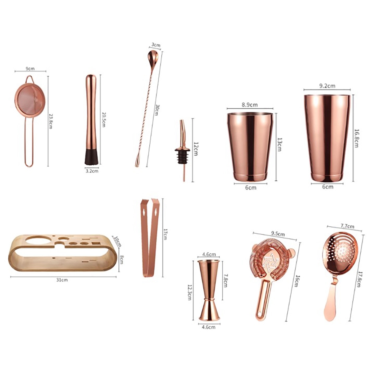 Bar Tool Set 11 Pieces 4