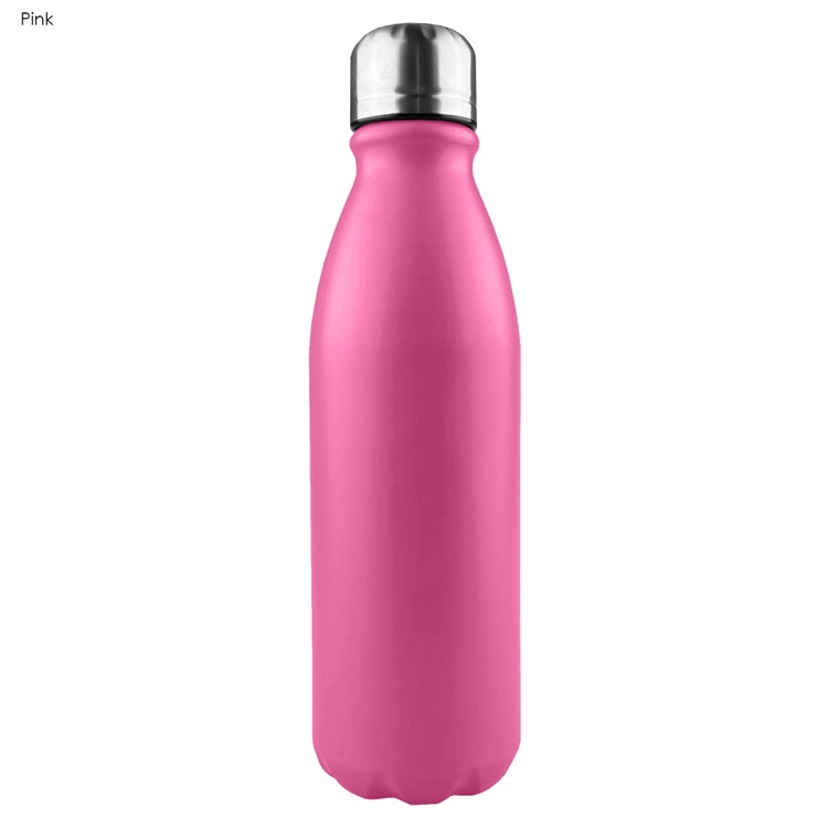 Komo Shiny Aluminium Drink Bottle Single Wall 6