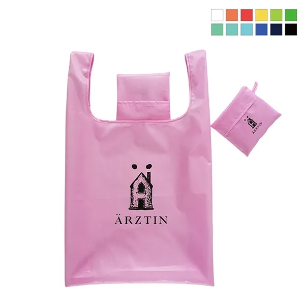 Rpet Polyester Folding Shopping Tote Bag 2