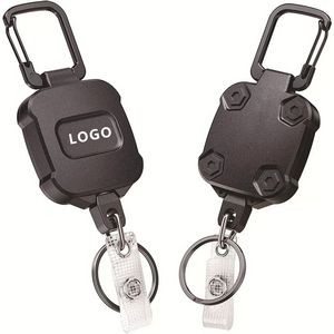 Retractable Id Badge Holder Key Reel 2