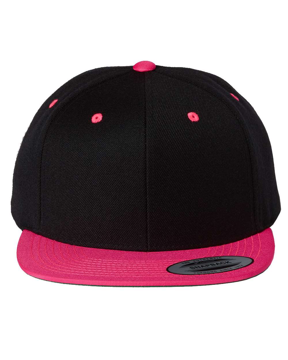 Premium Flat Bill Snapback Cap - 6089M 48
