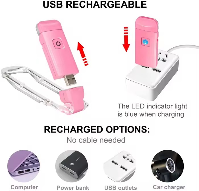 MOQ 10 pcs Mini Rechargeable Lamp 3