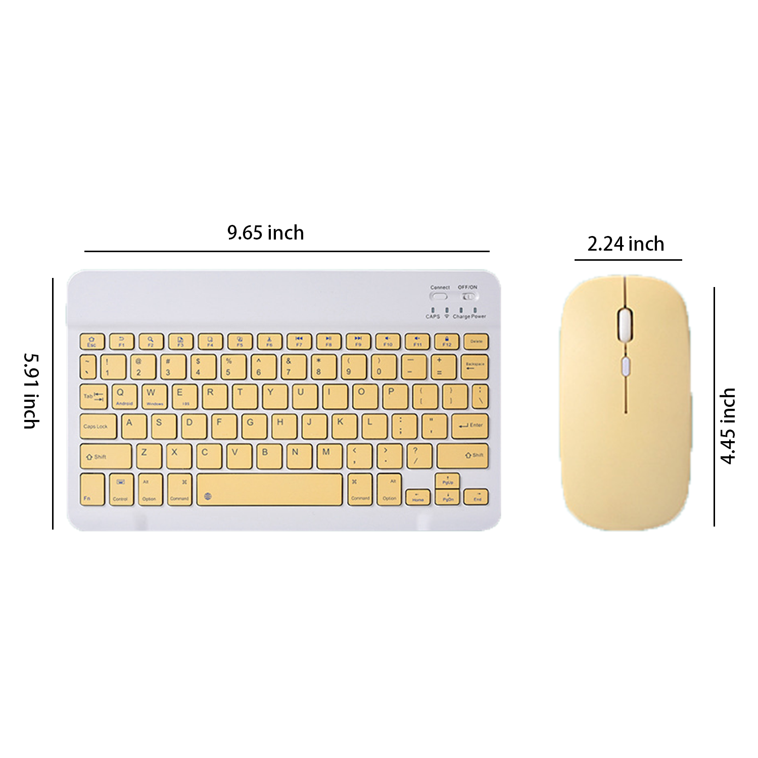 MOQ50 Ergonomic Wireless Keyboard and Mouse Set 2
