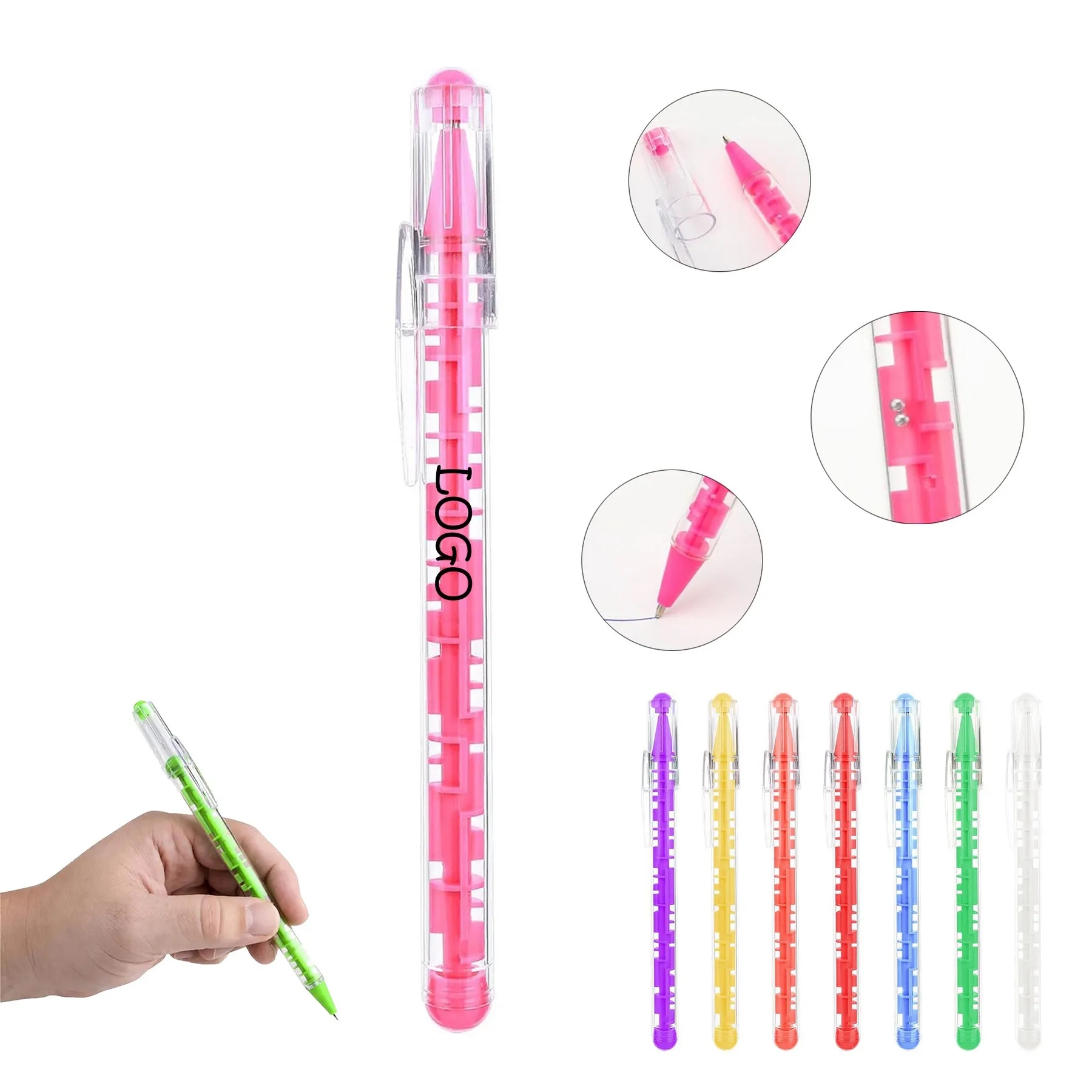 Maze Puzzle Shape Ballpoint Pen Stress Reliver 3