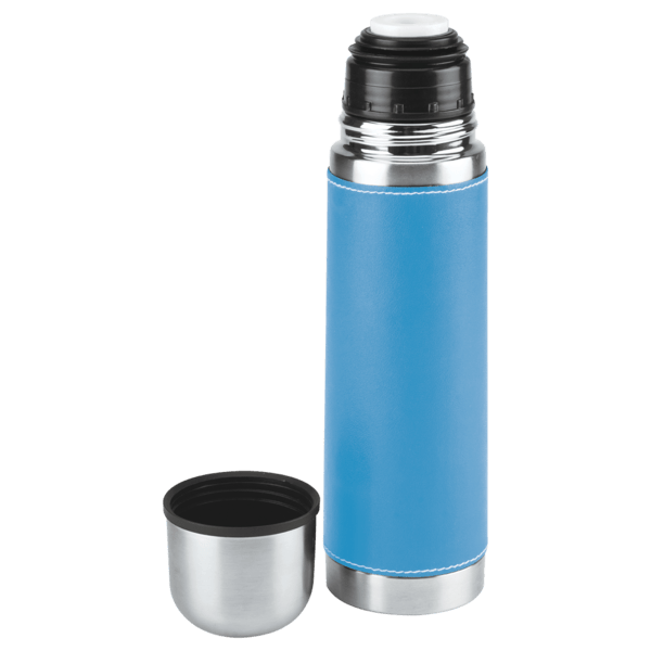 Leatherette Vacuum Bottle - 16 Oz. 38