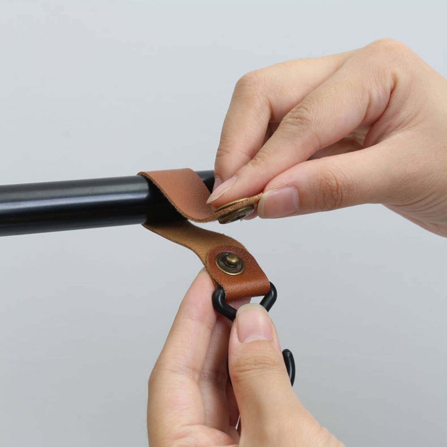 PU Leather Hanging Strap Hook 5