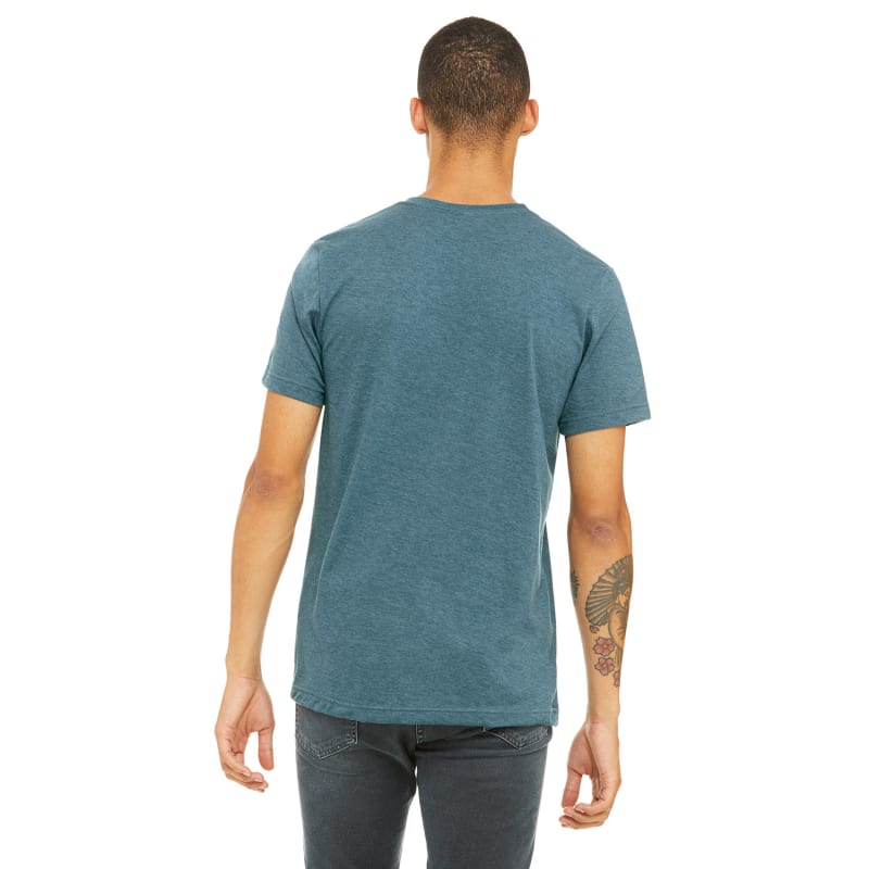 Bella + Canvas Unisex Heather CVC T-Shirt 7