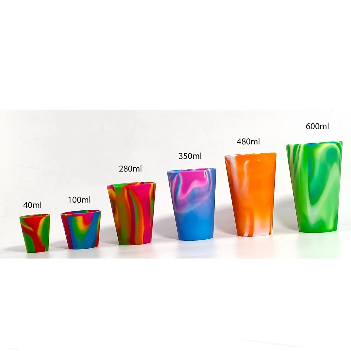 16 oz Unbreakable Silicone Wine Shatterproof Drinking Glasse 3