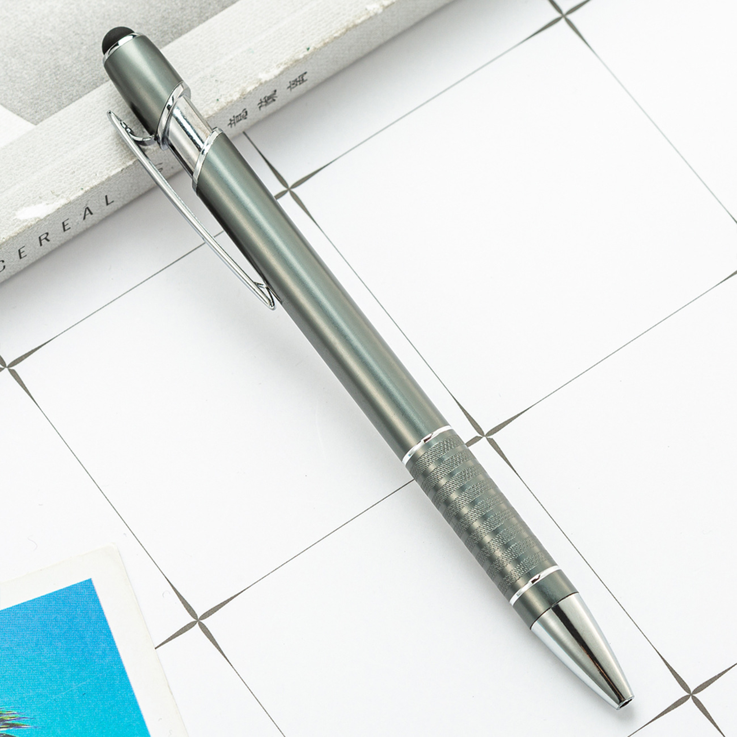 Aluminum Stylus Ballpoint Pen with Matte Finish 6
