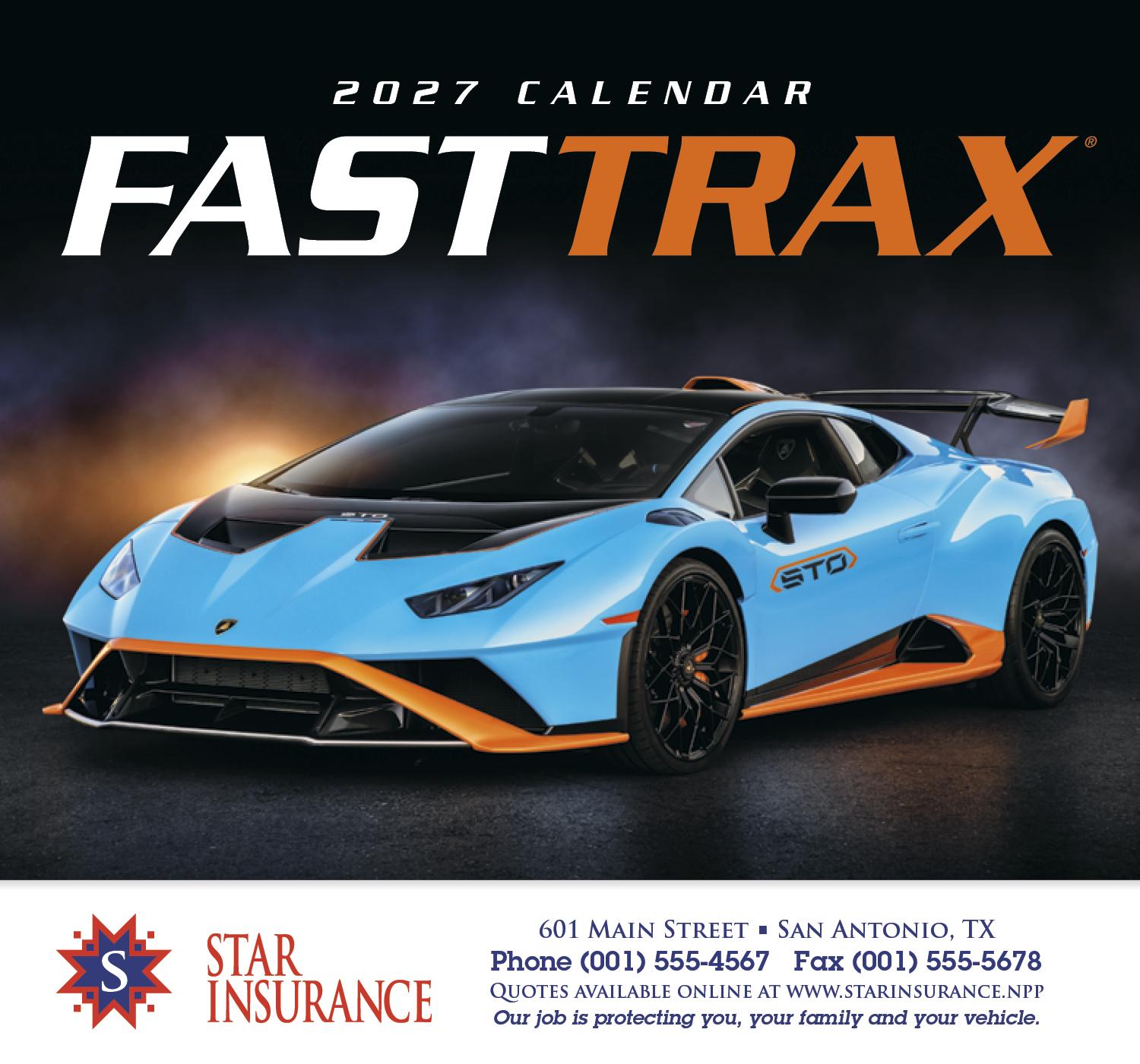 HotLine® Products Fast Trax® Appointment Calendar - Stapled 26