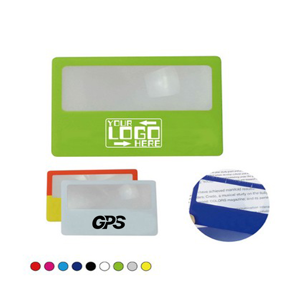 Ultra Thin Fresnel Portable Card Magnifying Glass 2
