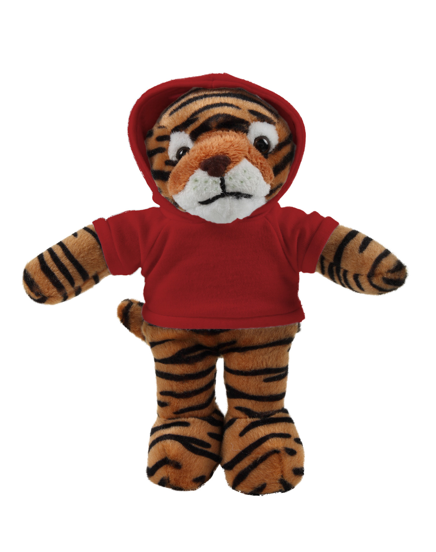 soft plush Tiger with hoodie 2