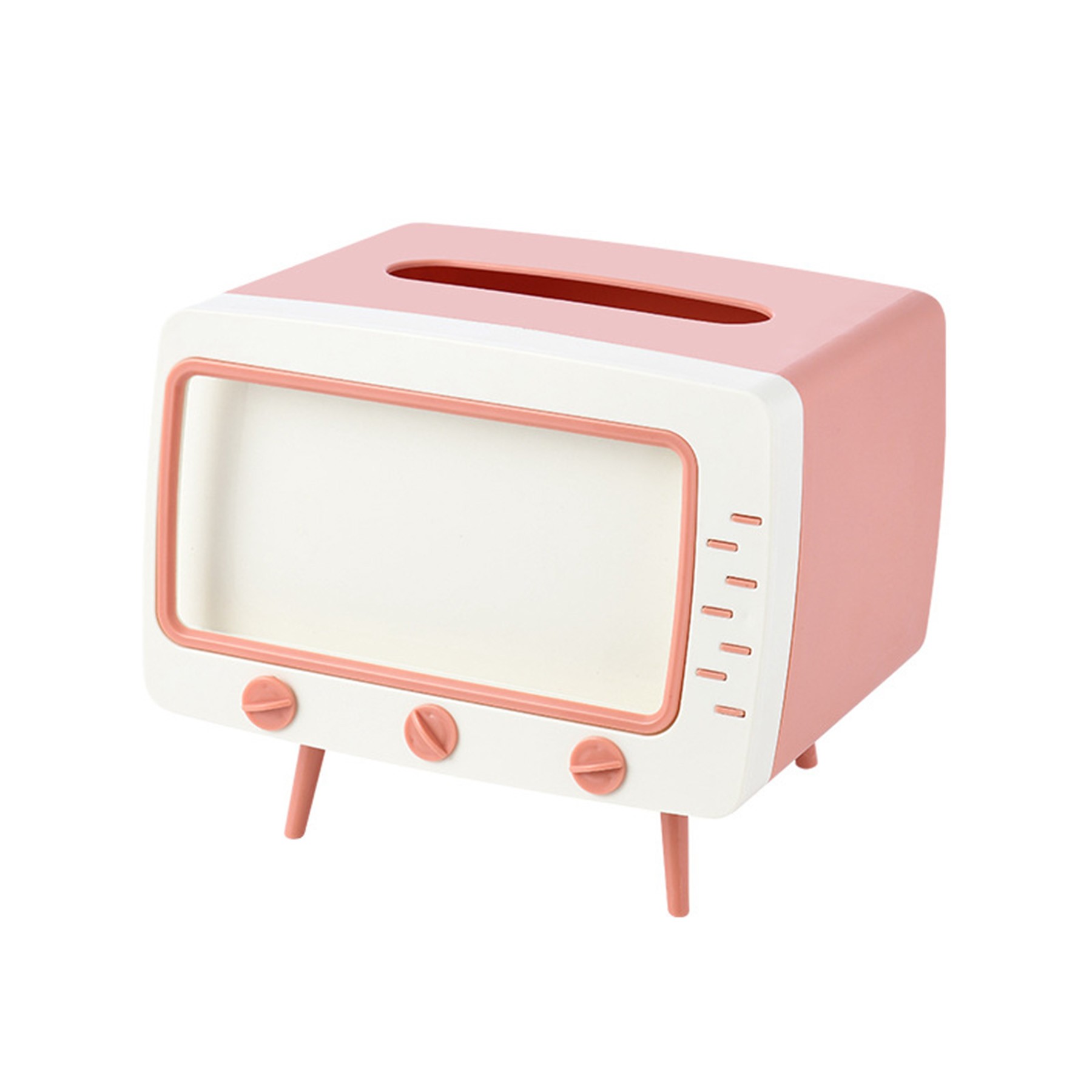 Creative Cartoon TV-Style 2-In-1 Phone Holder And Tissue Box 5