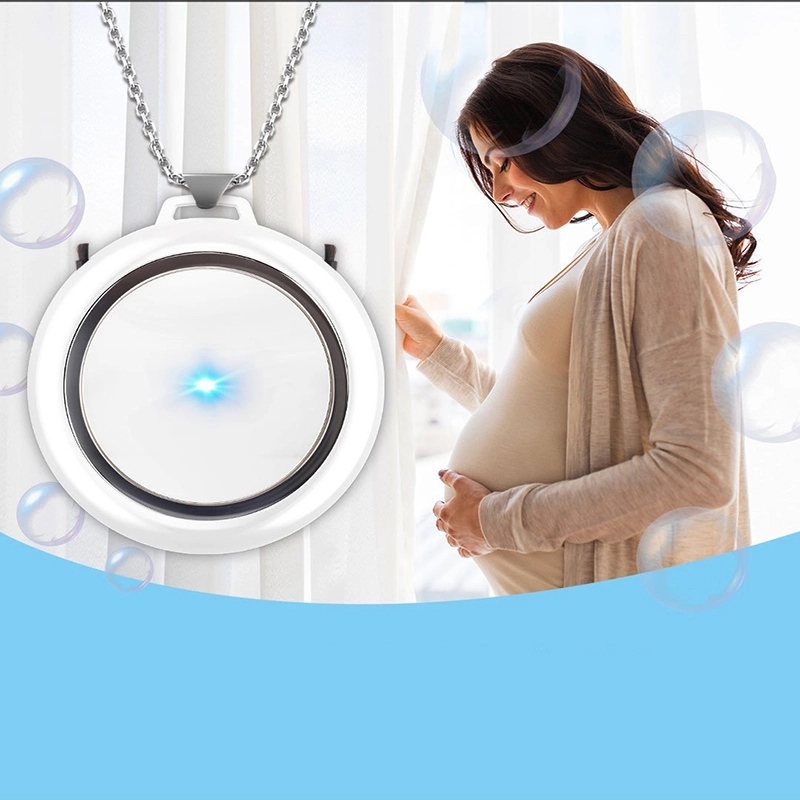 Portable Mini Anion Necklace Air Purifier 5