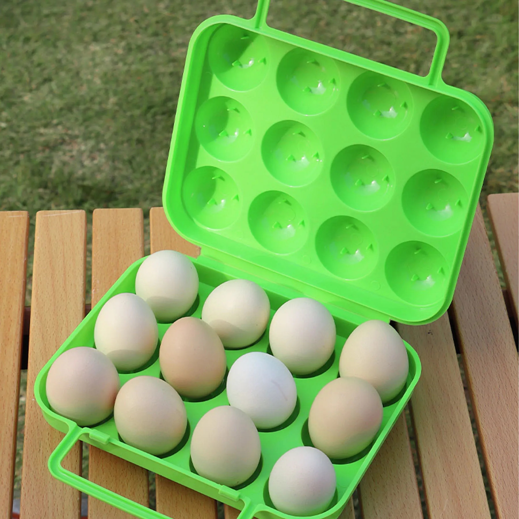 12 Grid Shockproof Egg Box 7