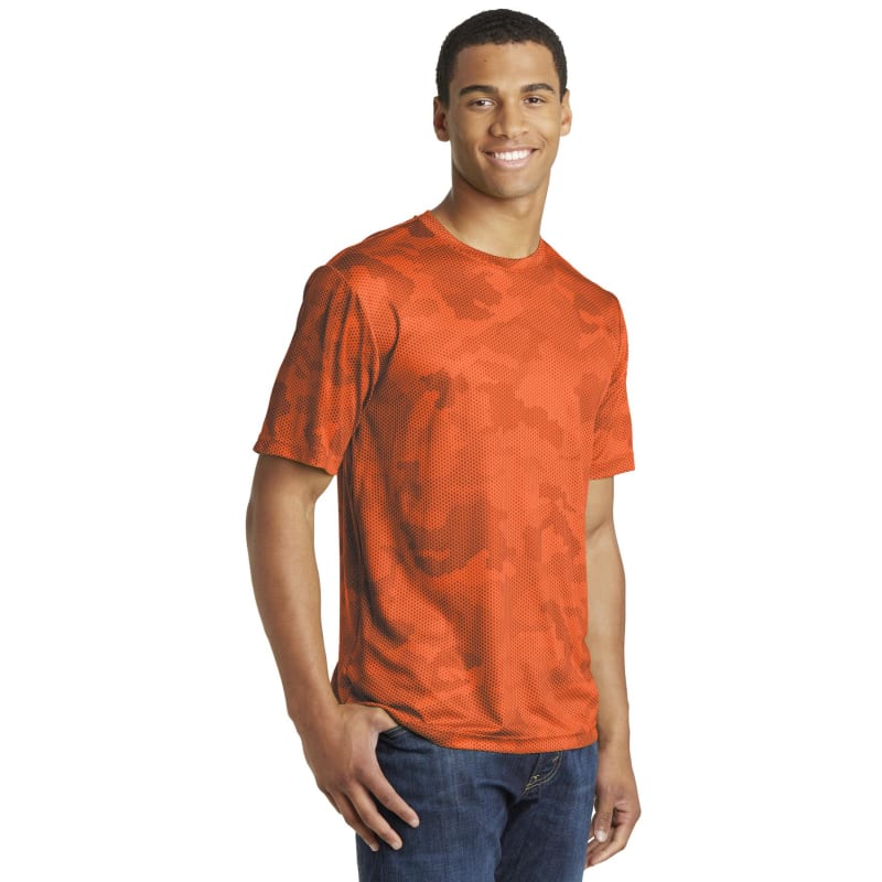 Sport-Tek CamoHex Tee. 36