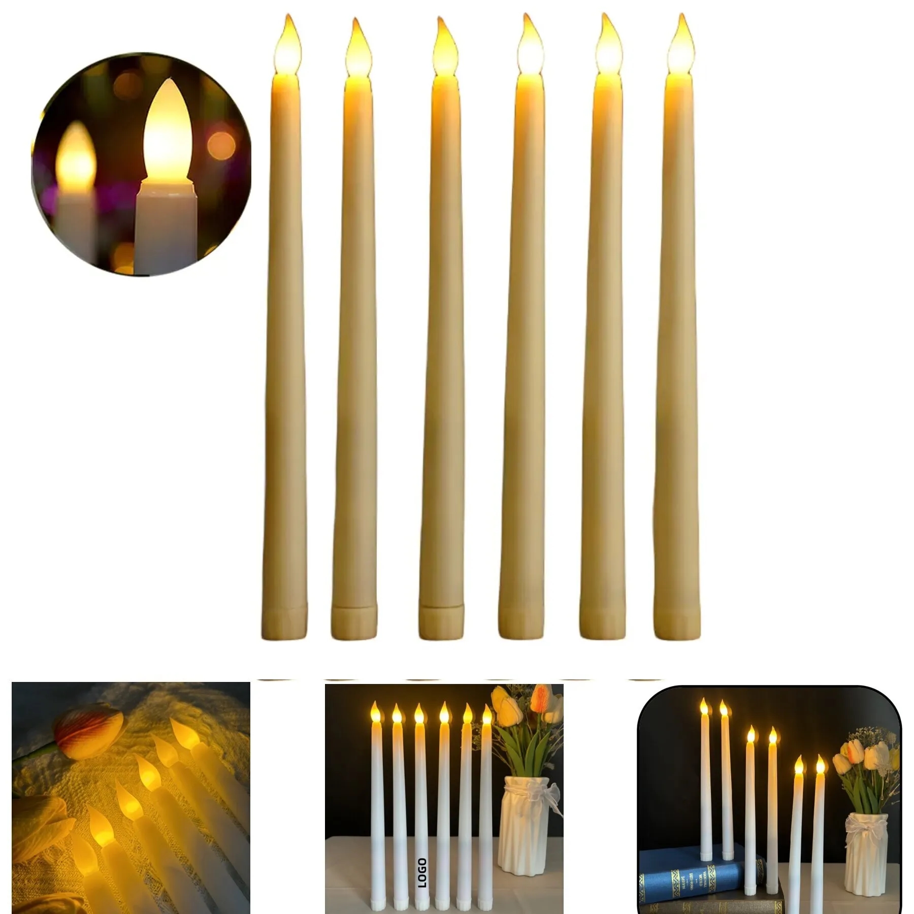 LED Flameless Electronic Candle 7