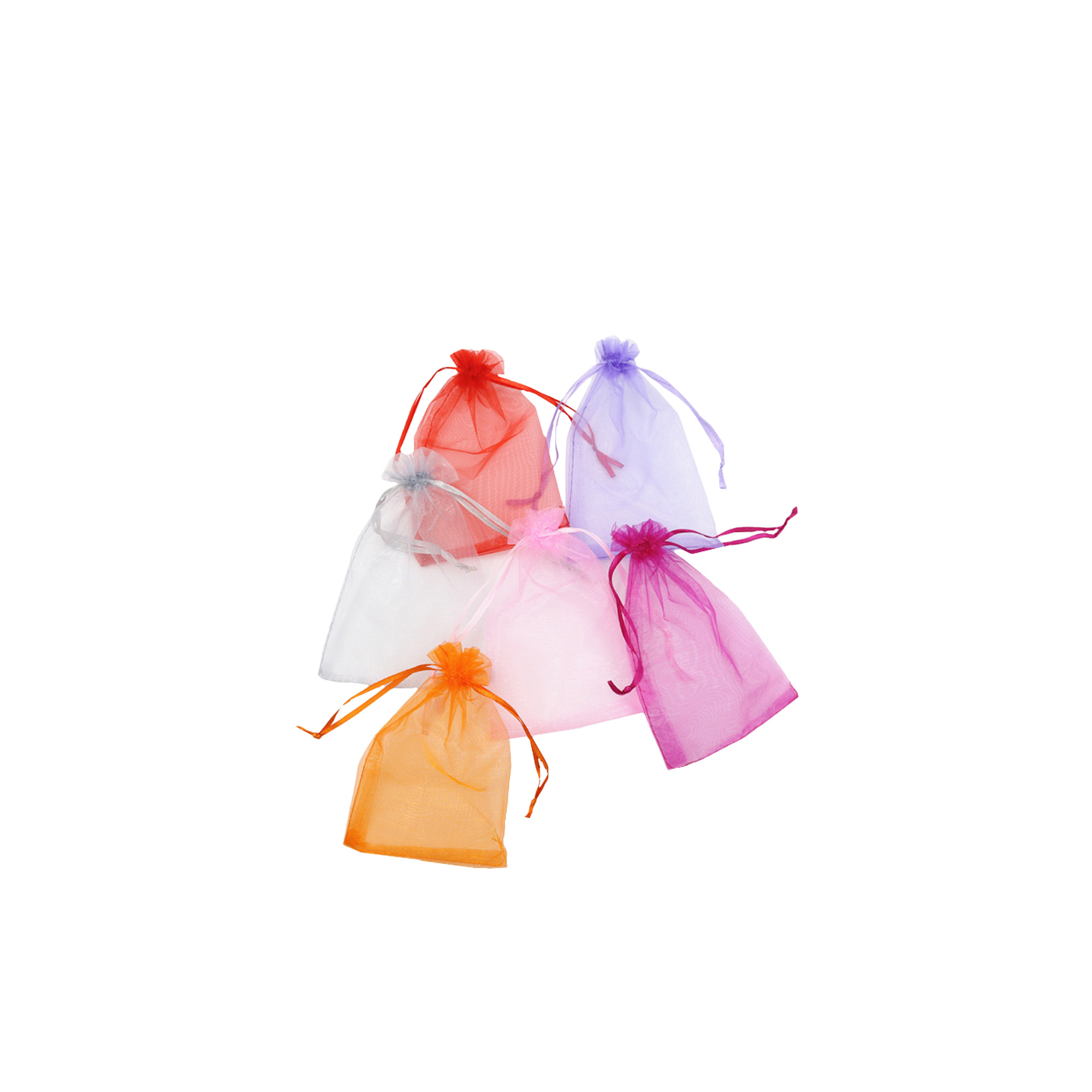 Custom Logo Organza Drawstring Bag 6
